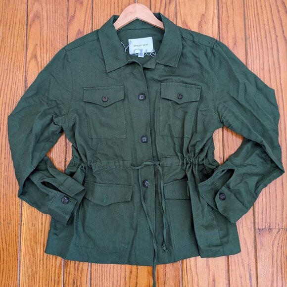 Amour Vert Long-Sleeve Button Down Shirt - Picture 1 of 4